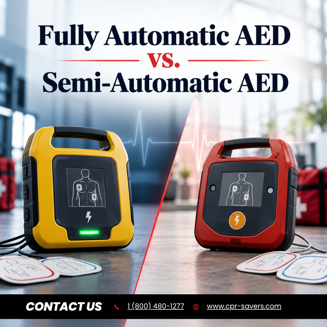 Fully Automatic AED vs. Semi-Automatic AED: Which One Is Right for You?